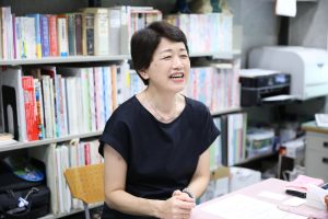島﨑あかね教授「健康体力科学演習」