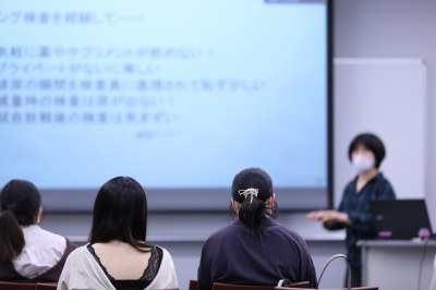 「アスリート×女性×食事」をテーマに!柔道家として世界を舞台に活躍されてきた佐藤愛子准教授(東京女子体育大学)が本学で講演を行いました(4/