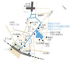 最寄駅からのアクセスマップ