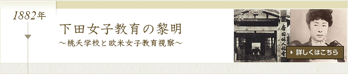 下田女子教育の黎明 ～桃夭学校と欧米女子教育視察～